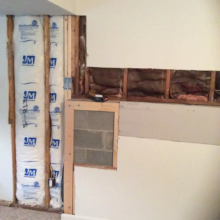 Wall insulation replacement during Odor Removal & Deodorization in Upper Dublin